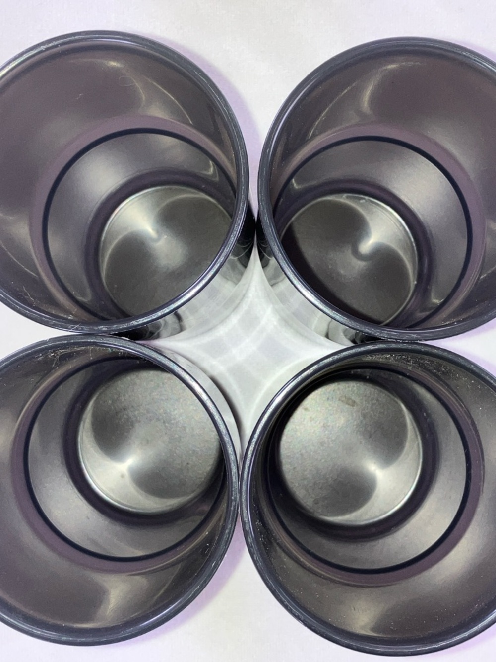 Tupperware Stackable Impressions Tumblers with lids - Picture 7 of 7
